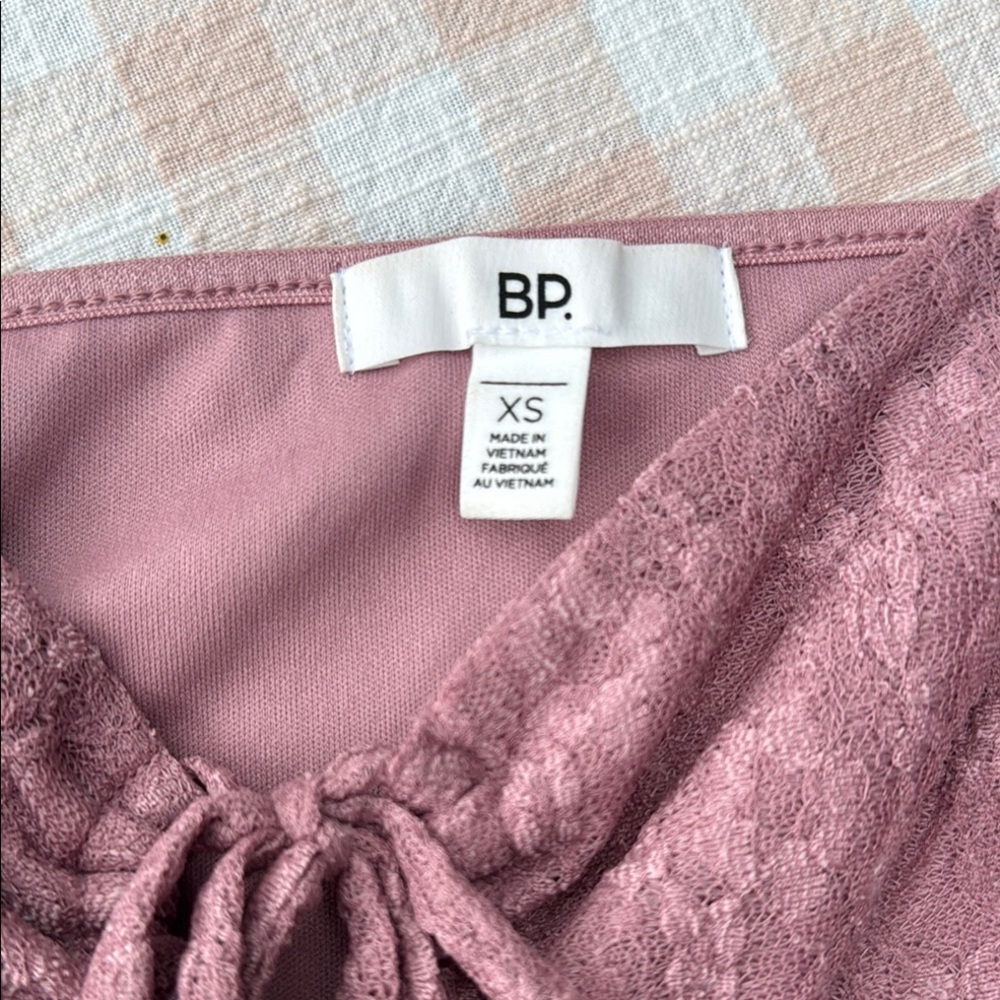 BP. Mauve Lace dress
